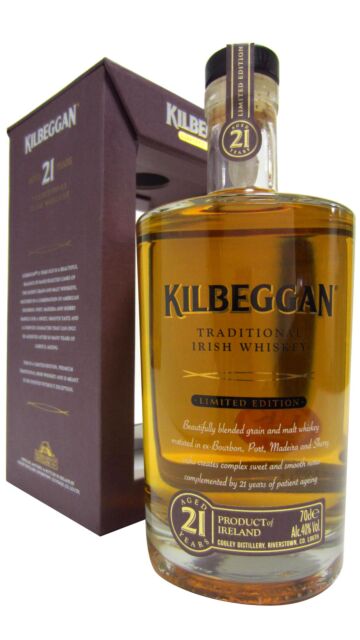 Kilbeggan - Vintage Limited Edition 21 year old Whiskey