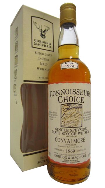 Convalmore (silent) - Connoisseurs Choice Single Malt Scotch 1969 23 year old Whisky