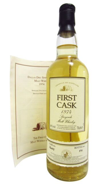 Dallas Dhu (silent) - First Cask #2602 1974 23 year old Whisky