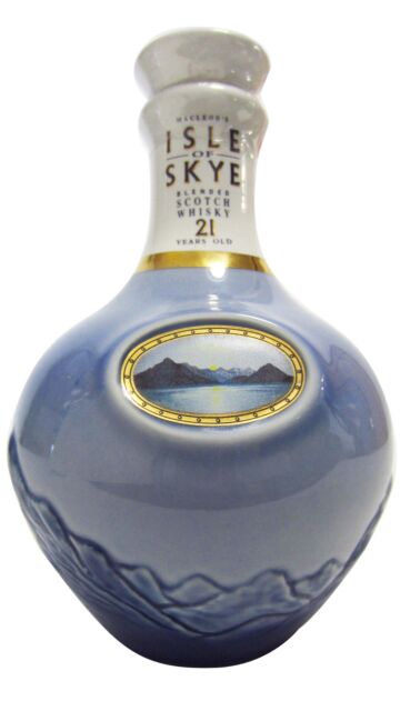 Isle of Skye - Ceramic Wade Decanter Blended Scotch 21 year old Whisky