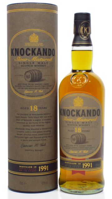 Knockando - Sherry Cask 1991 18 year old Whisky