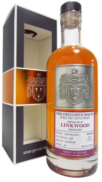 Linkwood - The Exclusive Malts Single Cask #69 2006 11 year old Whisky