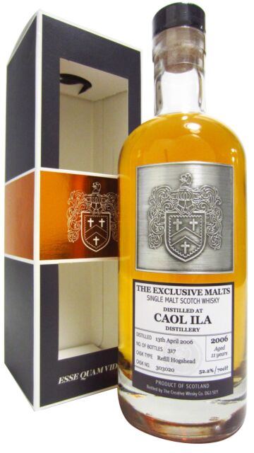Caol Ila - The Exclusive Malts Single Cask #303020 2006 11 year old Whisky