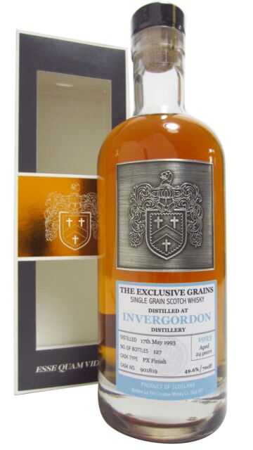 Invergordon - The Exclusive Grains Single Cask #901819 1993 24 year old Whisky