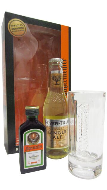 Jagermeister - Herbal Liqueur Fever Tree Ginger Ale Gift Pack