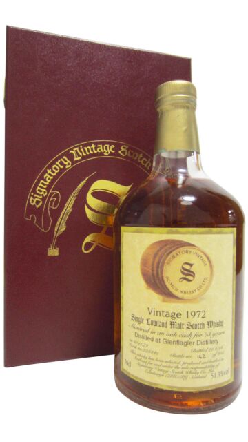 Glen Flagler (silent) - Signatory Vintage Single Cask #228442 1972 23 year old Whisky