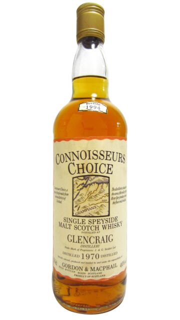 Glencraig (silent) - Connoisseurs Choice Single Malt Scotch 1970 24 year old Whisky