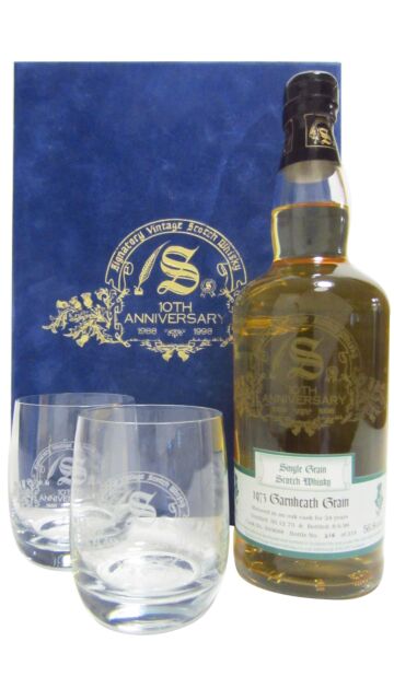 Garnheath (Silent) - Signatory Vintage 10th Anniversary 1973 24 year old Whisky
