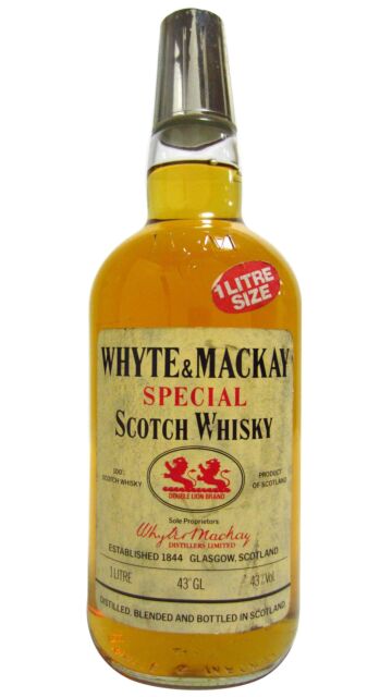 Whyte & Mackay - Special Selected Blended Scotch Whisky (Old Bottling) (1 Litre)