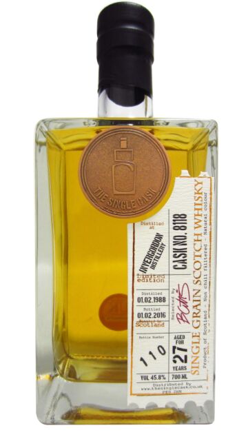 Invergordon - Single Grain The Single Cask #8118 1988 27 year old Whisky