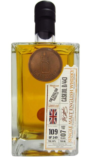 The English - The Single Cask #443 2009 7 year old Whisky