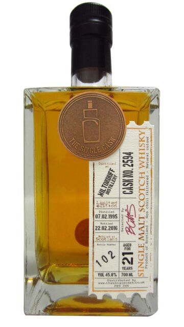 Miltonduff - The Single Cask #2594 1995 21 year old Whisky