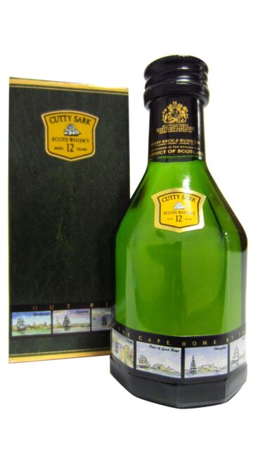 Cutty Sark - The Cape Home By The Horn 12 year old Whisky Miniature