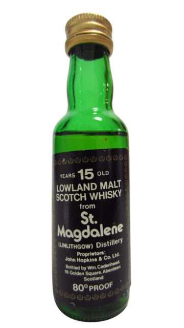 St. Magdalene (silent) - Cadenhead's Single Malt Scotch 15 year old Whisky Miniature
