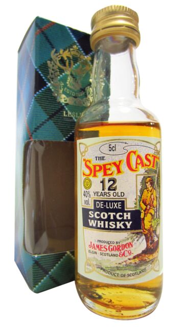 The Spey Cast - Blended Scotch 12 year old Whisky Miniature