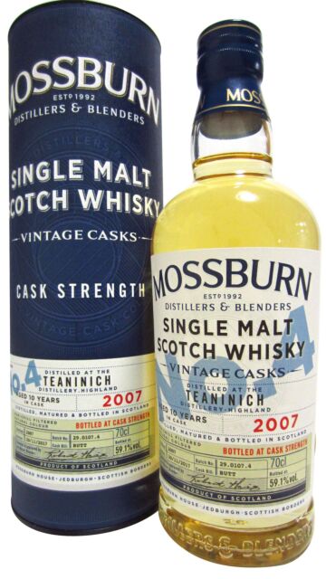 Teaninich - Mossburn Vintage Cask Batch #4 2007 10 year old Whisky