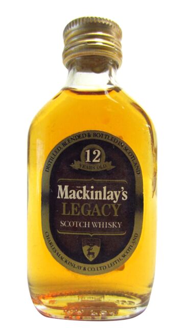Mackinlay's - Legacy 12 year old Whisky Miniature