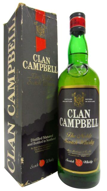 Clan Campbell - Blended Scotch Whisky (1990's Bottling)