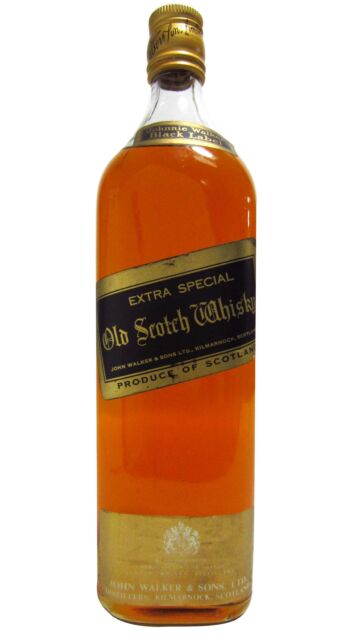 Johnnie Walker - Black Label Extra Special Whisky (Old Bottling) (1 Litre)