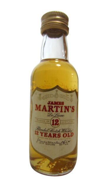 James Martin - Deluxe Blended Scotch 12 year old Whisky Miniature