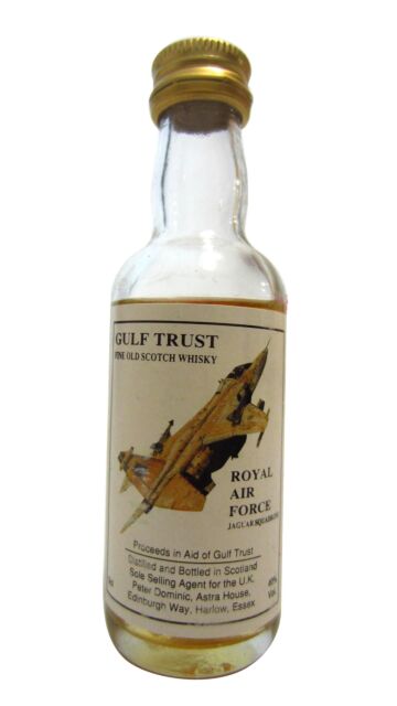 Gulf Trust - Royal Air Force Blended Scotch Whisky Miniature