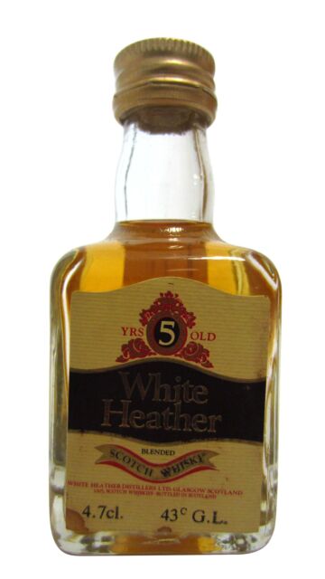 White Heather - Blended Scotch 5 year old Whisky Miniature