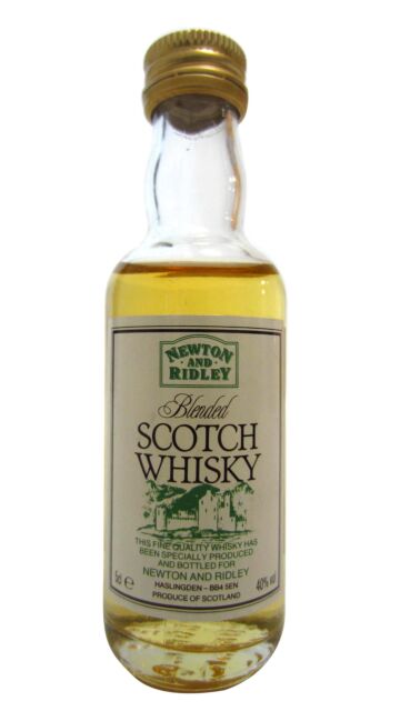Newton And Ridley - Blended Scotch Whisky Miniature