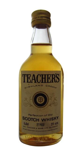 Teacher's - Highland Cream Blended Scotch Whisky Miniature