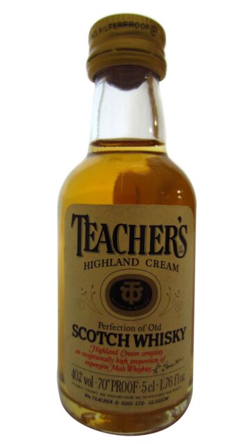Teacher's - Highland Cream Blended Scotch Whisky Miniature