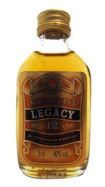Mackinlay's - Legacy 12 year old Whisky Miniature