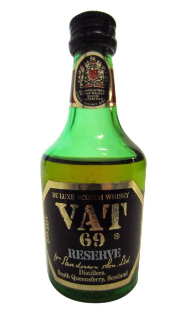 VAT 69 - Reserve Whisky Miniature