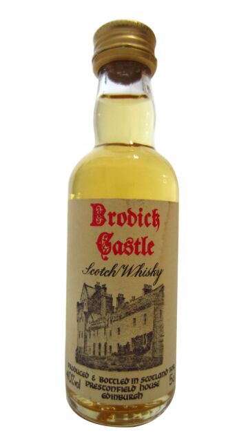 Brodick Castle - Blended Scotch Whisky Miniature