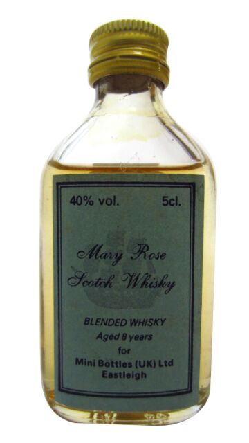 Mary Rose - Blended Scotch 8 year old Whisky Miniature