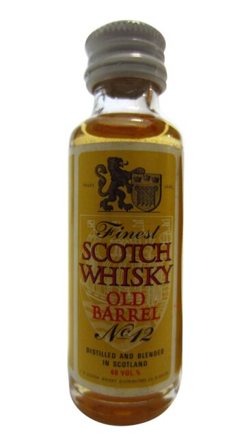 Old Barrel No 12 - Blended Scotch Whisky Miniature