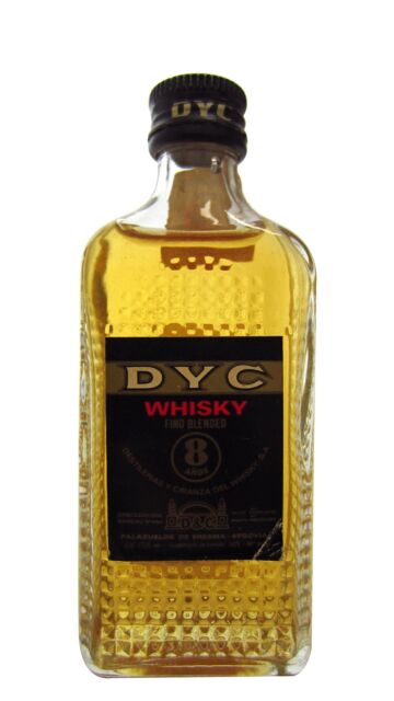 DYC - Blended 8 year old Whisky Miniature
