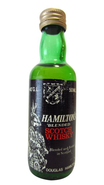 Hamilton's - Blended Scotch Whisky Miniature