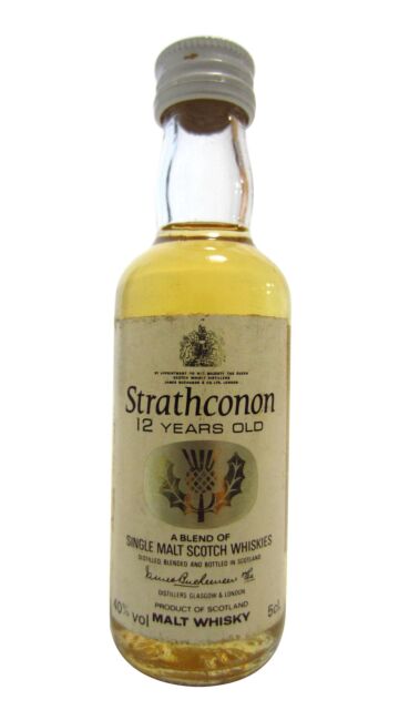 Strathconon - Blended Scotch 12 year old Whisky Miniature