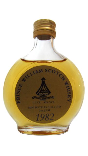 Mini Bottles - Prince William 1982 Blended Scotch Whisky Miniature
