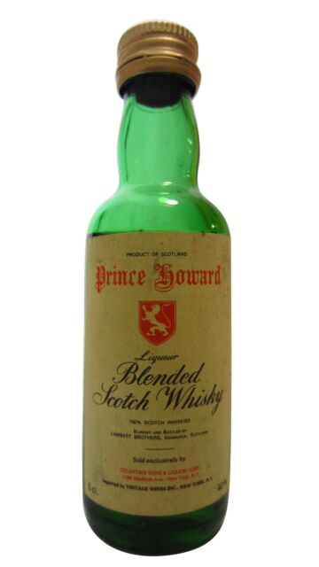 Prince Howard - Blended Scotch Whisky Miniature
