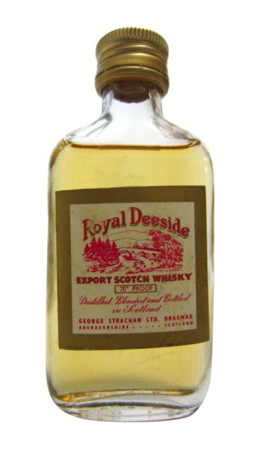 Royal Deeside - Blended Scotch Whisky Miniature