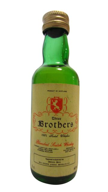 Three Brothers - Blended Scotch Whisky Miniature