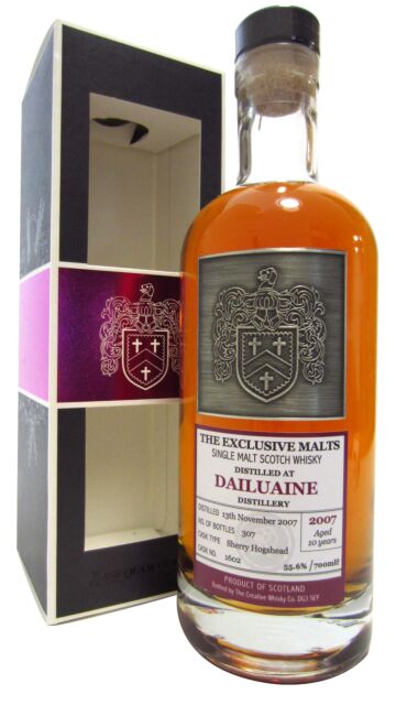 Dailuaine - The Exclusive Malts Single Cask #1602 2007 10 year old Whisky
