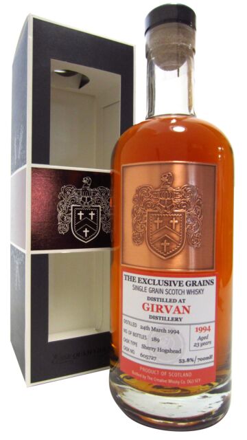 Girvan - The Exclusive Malts Single Cask #605727 1994 23 year old Whisky