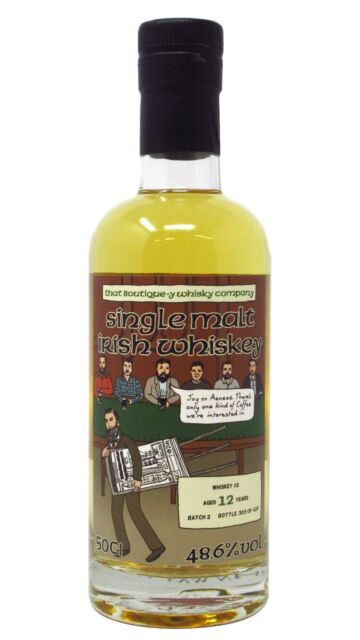 Undisclosed Irish - That Boutique-y Whisky Company Batch #2 Single Malt Irish 12 year old Whiskey