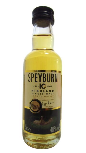Speyburn - Highland Single Malt Scotch 10 year old Whisky Miniature