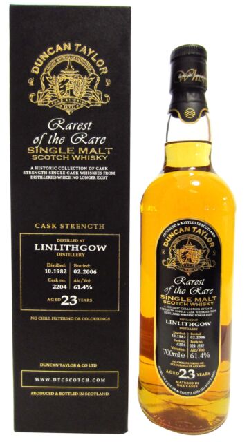 Linlithgow (silent) - Rarest Of The Rare 1982 23 year old Whisky