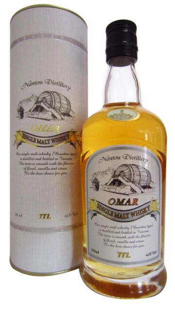 Nantou - Omar Bourbon Cask Single Malt Whisky (20cl)
