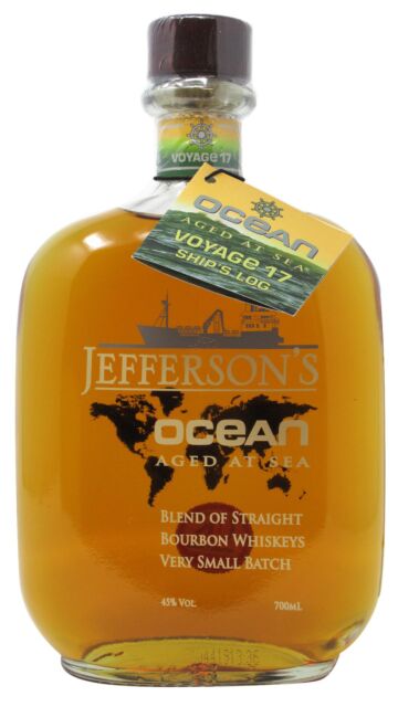 Jefferson's - Ocean Aged At Sea Voyage 17 Bourbon 8 year old Whiskey