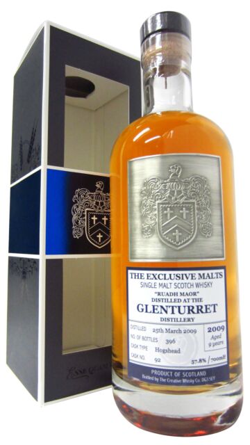 Glenturret - The Exclusive Malts Single Cask #92 2009 9 year old Whisky