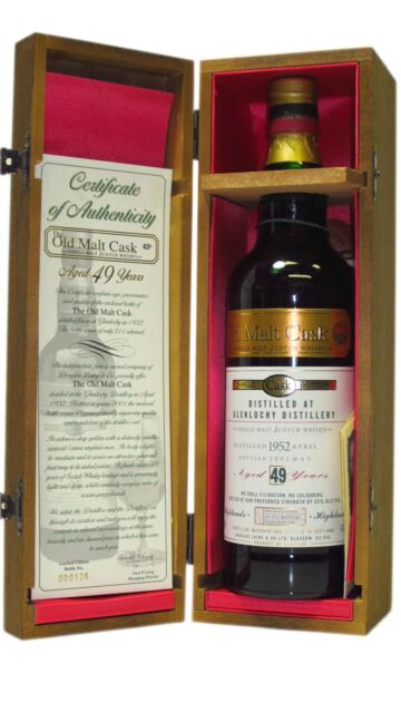 Glenlochy (silent) - Old Malt Cask Single Malt Scotch 1952 49 year old Whisky